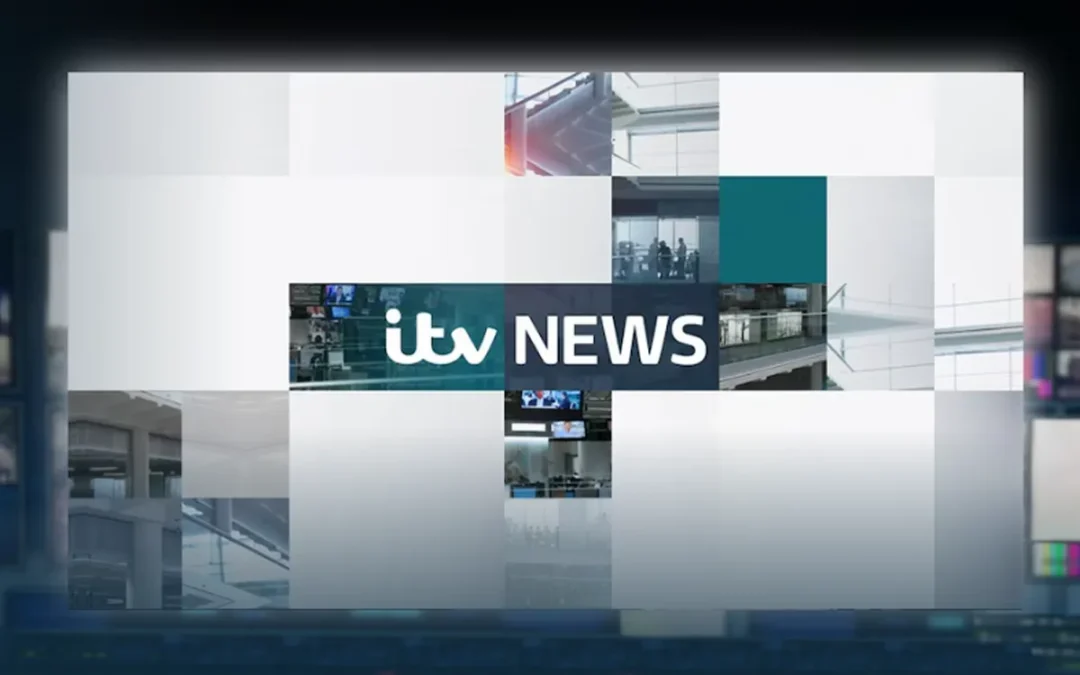 Appearance on the ITV news